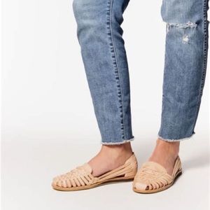 New Nisolo Huarache Ecuador Sandal Size 8 in Natural Suela Color
